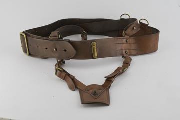 Major-general Sir A.A. Bowlby's Sam Browne belt complete with frog