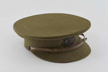 Peaked cap from military (medical?) uniform , unsi
