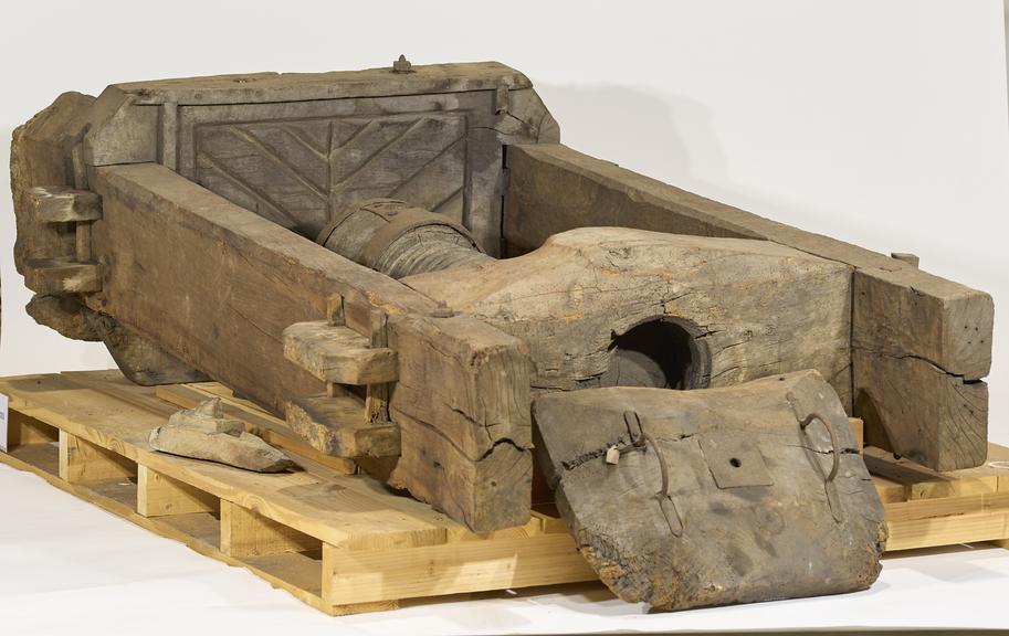 Wooden press, European, 1600-1900