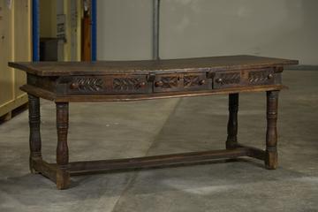 Table, Walnut and Oak