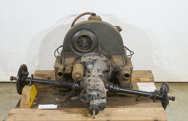 Engine from Volkswagen Beetle Motor car, 1947.