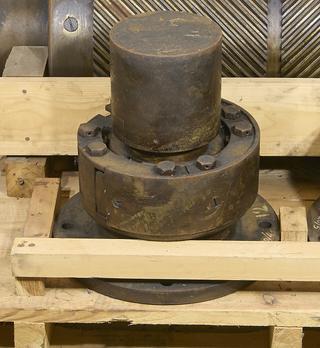 Seven inch shaft coupling
