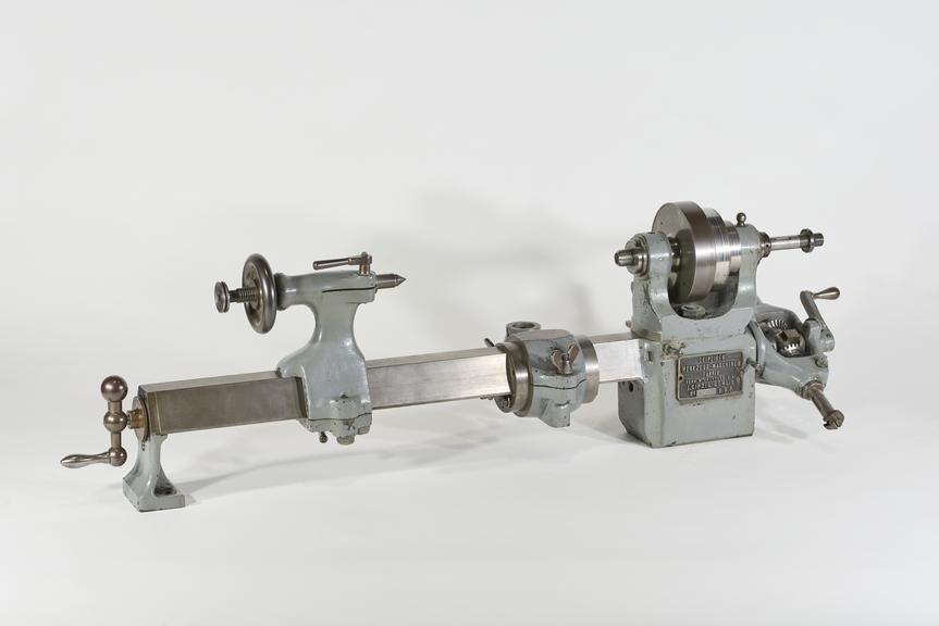 Bench lathe by Wilhelm von Pittler A.G., model B