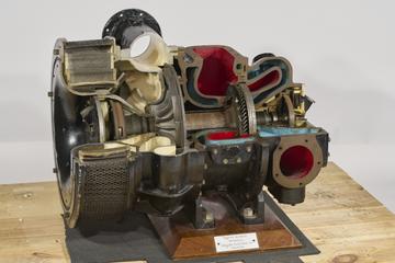 Sectioned Napier Supercharger