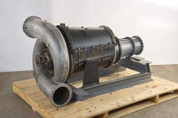 Axial-flow compressor from B10 'Betty' self-sustaining gas turbine test rig