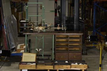 Triangular Bar Lathe by H. Maudslay & Co., London, 1812-1820