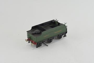 Model steam locomotive, 'O' gauge, unfinished, GWR `County'