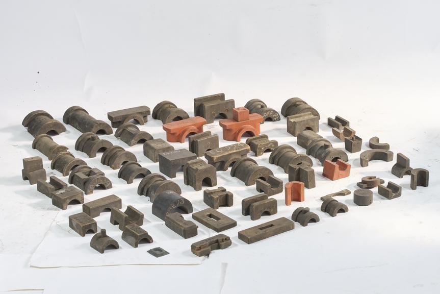 Bearing patterns for locomotive components