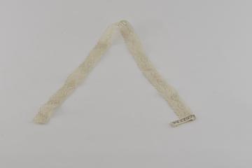 Piece of Cream Border Lace.