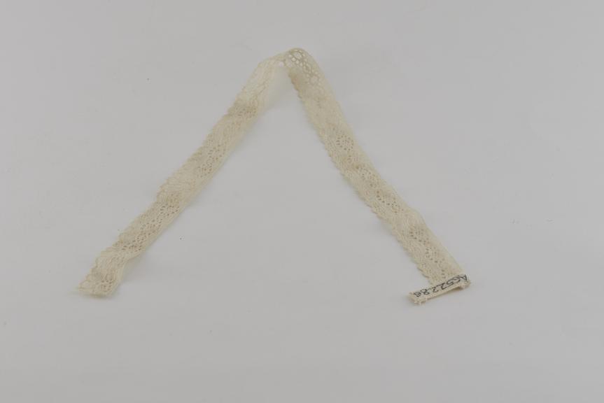 Piece of Cream Border Lace.