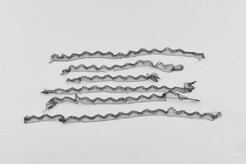 Pieces of Black Lace.