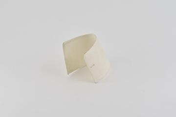 White Starched Cuff.