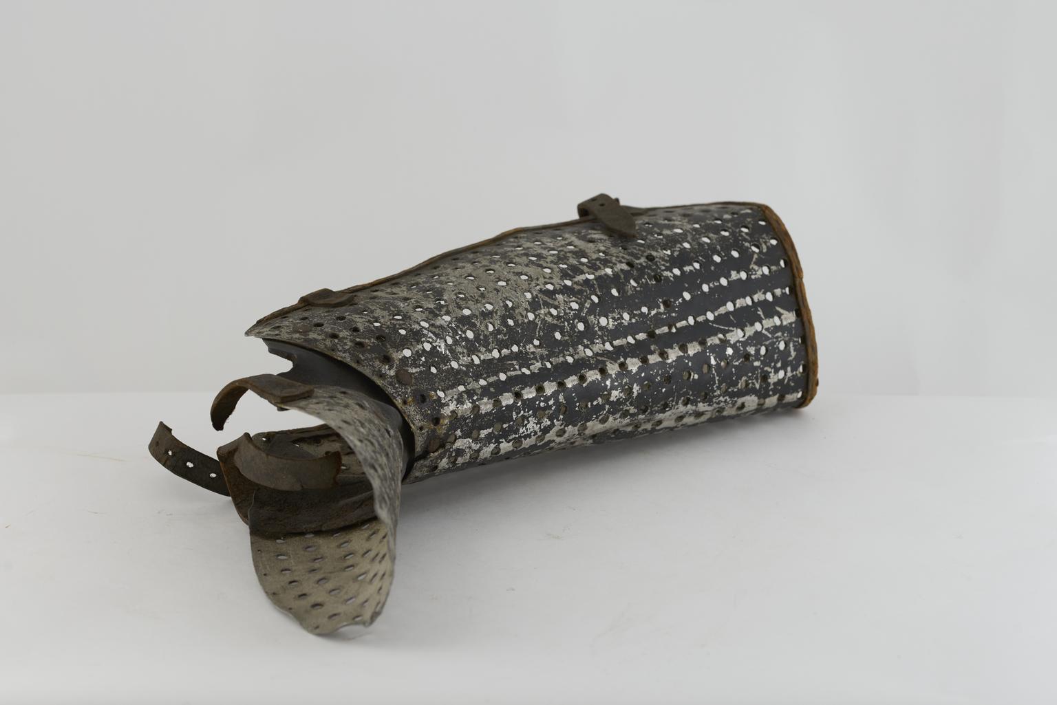 Glass worker's shin protectors