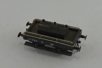 Model railway wagon, 'O' gauge, GWR Shunter, No.17350
