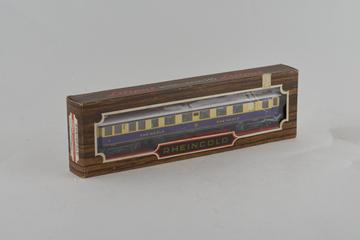 Model railway carriage, DR "Rheingold" second class open carriage