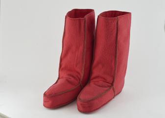 Pair of cold store workers boot thermal oversocks