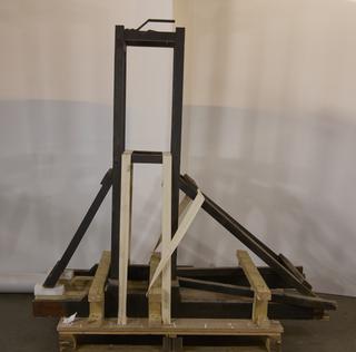 Support frame for replica Newcomen Steam engine
