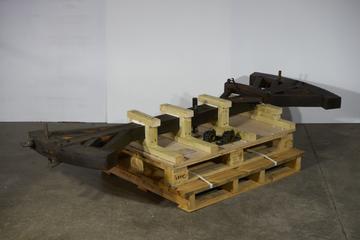 Beam for replica Newcomen Steam engine