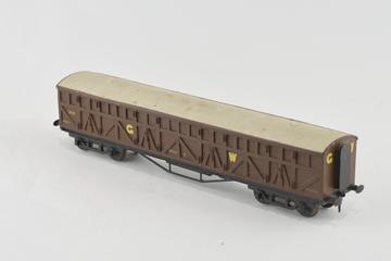 Model railway wagon, 'O' gauge, GWR Siphon G 14-ton van No