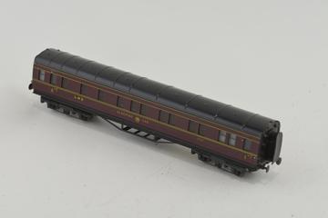 Model railway carriage, London Midland & Scottish Railway