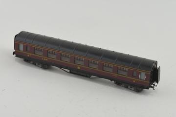 SMG00459904Model railway carriage, London Midland & Scottish Railway