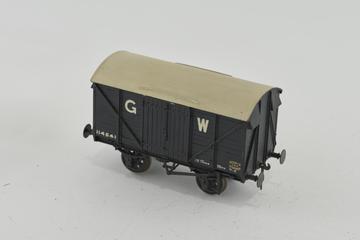 Model railway wagon, 'O' gauge, GWR 12-ton ventilated van, N
