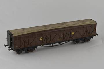 Model railway wagon, 'O' gauge, GWR `Siphon G' 14-ton van No