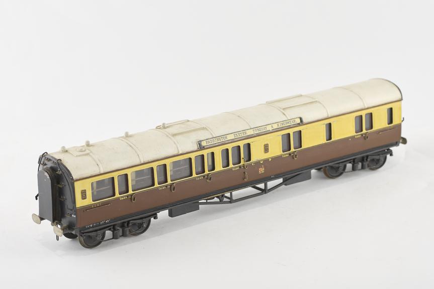 GWR Model railway carriage 3rd class 5087