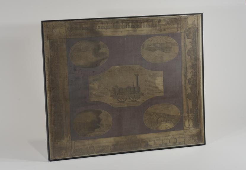 Liverpool and Manchester Railway Commemorative Handkerchief
