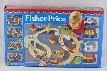 Fisher Price Flip-Track Rail & Road Set