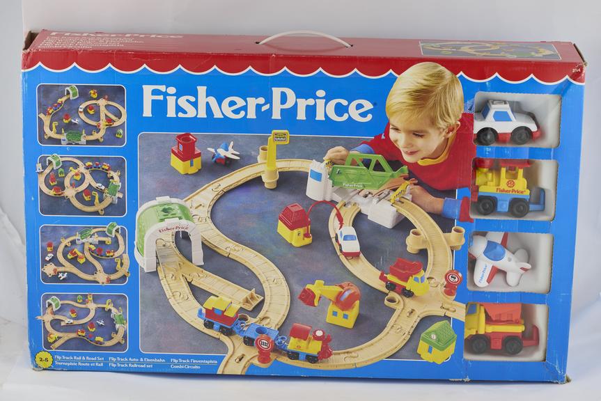 Fisher Price Flip-Track Rail & Road Set