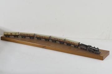 Model steam train, London & North Western Railway