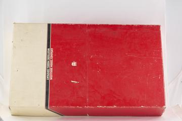 Box for model Virginian Railroad triplex locomotive