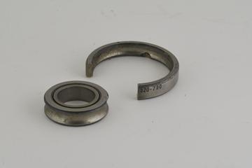 Sectioned medium type narrow ball journal bearing