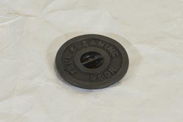 Flue cleaning door for Eagle Range Kitchen, 1900