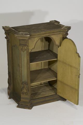Cupboard 20th century reconstruction of 18th century Italian original