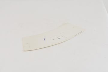 Stiffened white linen cuff, ambulance type
