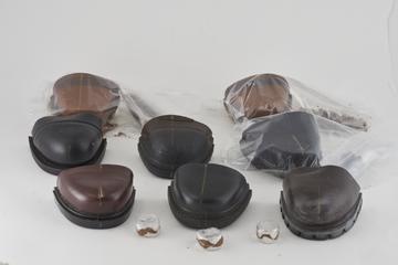 Toe caps from Boot testing machine