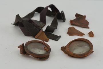 Goggles for 'Proto' model self-contained breathing rescue apparatus.