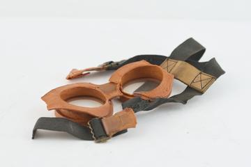 Goggles for 'Proto' model self-contained breathing rescue apparatus.