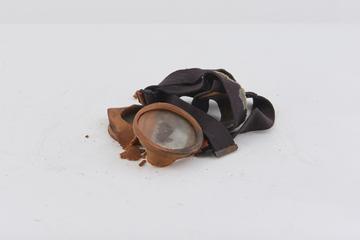 Goggles for 'Proto' model self-contained breathing rescue apparatus.