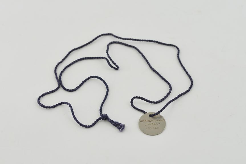 Contact lens disc (for jockey)