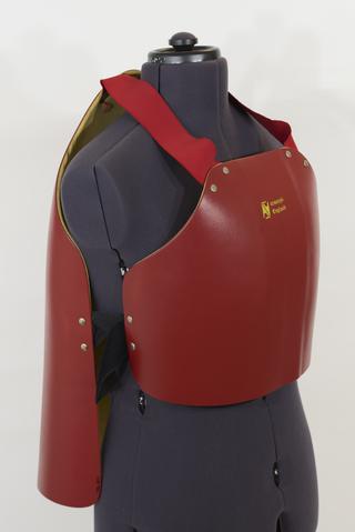 Plastazote Back and Chest Pads to be Worn Under Clothing