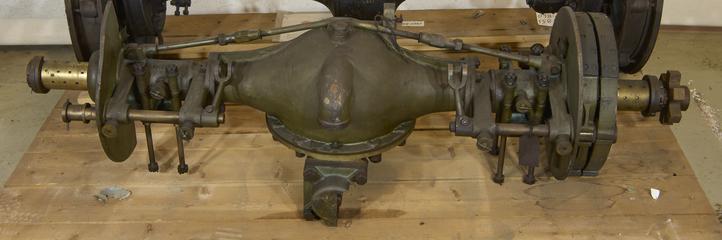 Commercial vehicle rear axle assembly