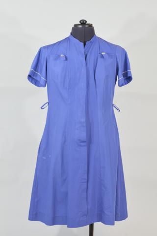 Queens Institute of Nursing uniform dress of mercerised cotton