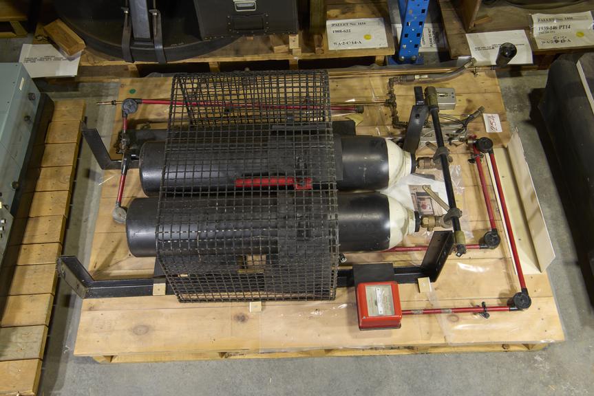 CO2 fire extinguishing installation