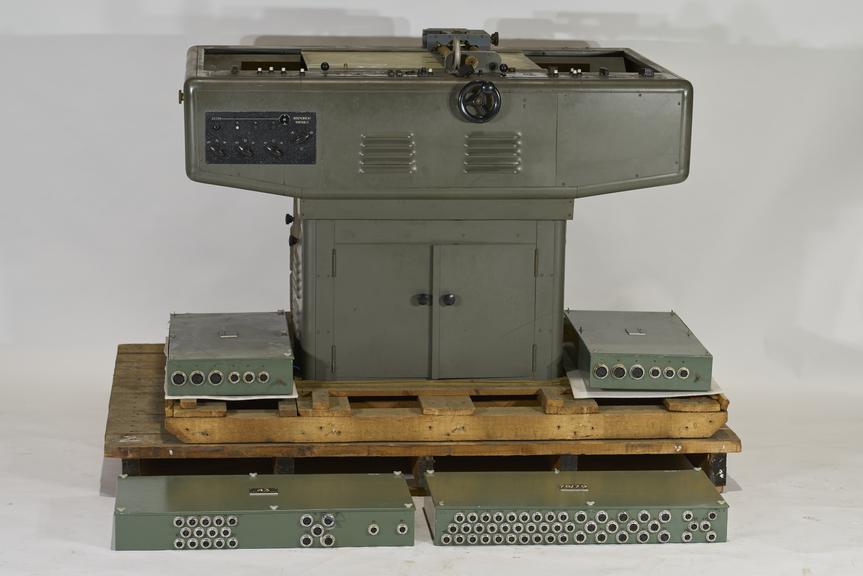 Component parts of a differential analyser from the National Physical Laboratory