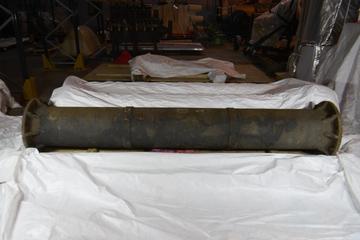 Cast iron pipe from Lower Chelburn reservoir