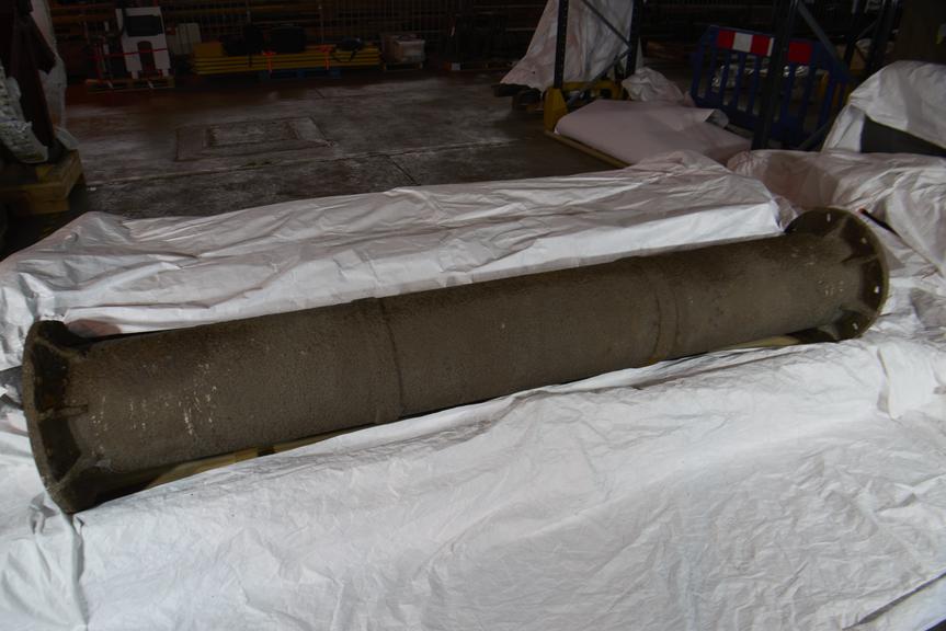 Cast iron pipe from Lower Chelburn reservoir