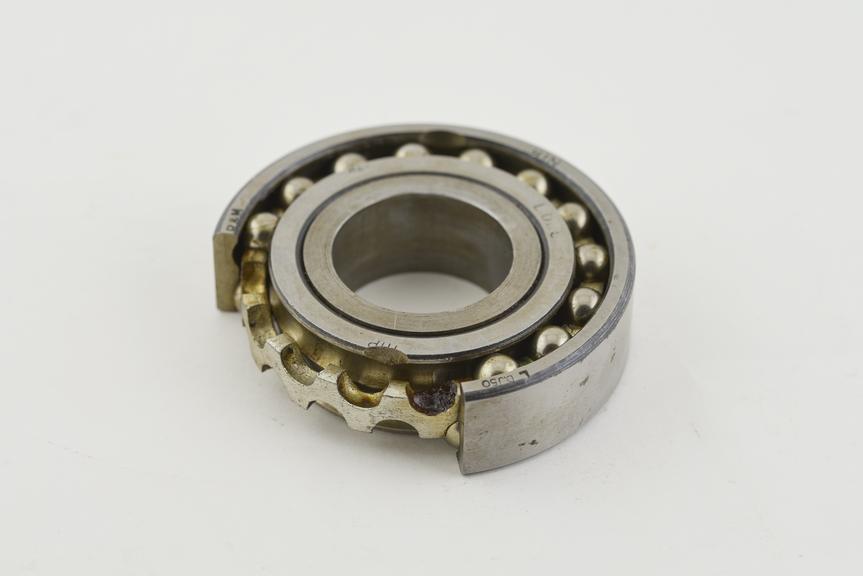 Sectioned light double row ball journal bearing